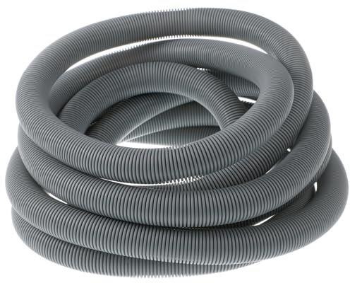jojofuny Washing Machine Drain Hose Extension Kit 4 Meters with Clamp Connector Compatible for Fully Automatic Front Load Washer UK Use