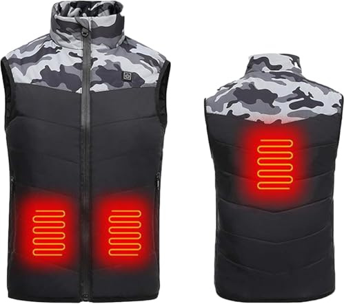 Vinterbarn USB elektrisk värmejacka varma kläder varm jacka skidåkning jacka for barn(Rosso,120)