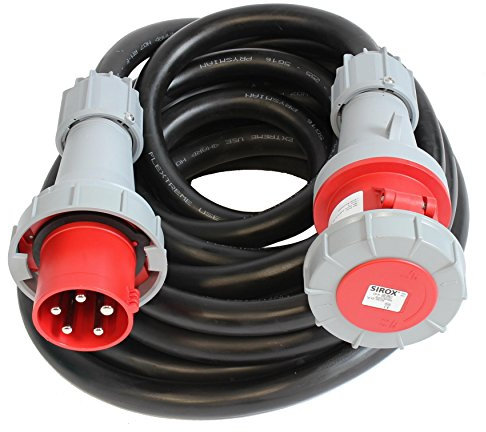 CEE-Verlängerung H07RN-F 5G 16,0mm², 63A, 50 Meter