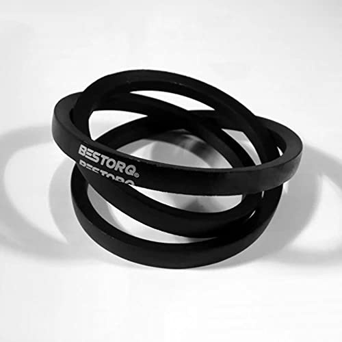 BESTORQ A33 or 4L350 V-Belt, Classic Wrapped Rubber X3 V-Belt, Black, 35 Outside Circumference x .51 Width x .34 Height, Pack of 1