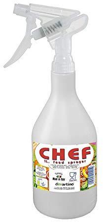 Di Martino Dosatore Spruzzino Chef per Olio e Liquidi Alimentari 1 Litro