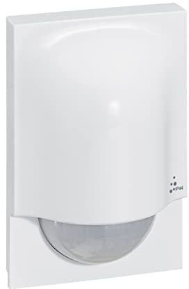 Legrand - Détecteur de mouvement infrarouge 140° sans fils connecté pour installation with Netatmo portée 8m IP44 - Blanc