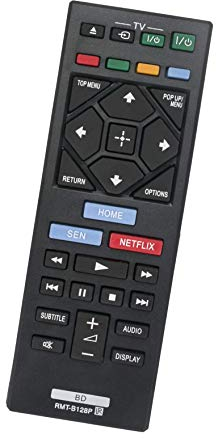ALLIMITY RMT-B128P Remplacement de la télécommande pour Sony Blu-Ray Player BDP-S1200 BDPS3200 BDPS4200 BDPS5200 BDPS6200 BDPS7200 BDPS1200 BDP-S3200 BDP-S4200 BDP-S5200 BDP-S6200 BDP-S7200