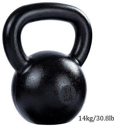 Kettlebells AGYH Gusseisen, Hanteln Für Liegestütze In Der Hocke, Leicht Zu Tragendes Fitnessgerät, 8 Kg / 10 Kg / 12 Kg / 14 Kg / 16 Kg / 20 Kg / 24 Kg(Size:14 kg)