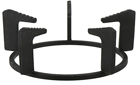 FRCOLOR Gas Hobs Wok Ring Cast Iron Stove Trivets Non Slip Stove Trivets Support Ring Cooktop Range Pan Holder Stand Milk Pot Holder Burner Grate for Gas Hob