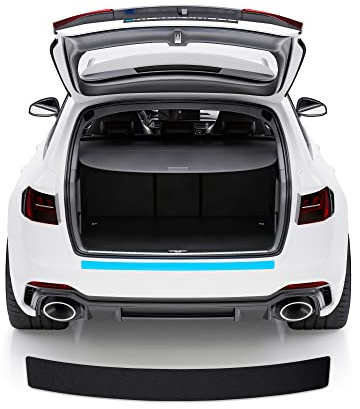 Blackshell® Basic Ladekantenschutz Folie kompatibel mit Seat Arona | Typ KJ7 | Bj. ab 2017 Matt Schwarz - passgenauer Stoßstangenschutz inkl. Profi Rakel für Folie