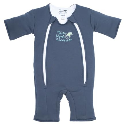 Baby Merlin's Magic Sleepsuit - 100% Baumwolle Baby Übergang Pucksack - Baby-Schlafstrampler - Nachthimmel - 3-6 Monate