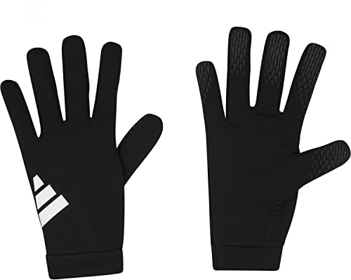 Adidas Unisex Goalkeeper Gloves (W/O Fingerspitz) Tiro Gl LGE FP, Black/White/Black, HN5609, Size 5
