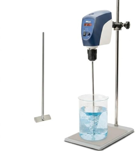 ONiLAB Elektrisk överhuvudrörare, LED digital mixer, 20 L, 10 000 mPas