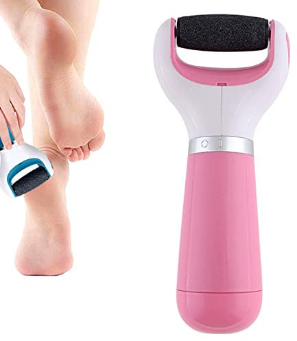 Strumento elettrico per la cura del piede per piedi morti secchi e incrinati, rimuove duro (rosa)