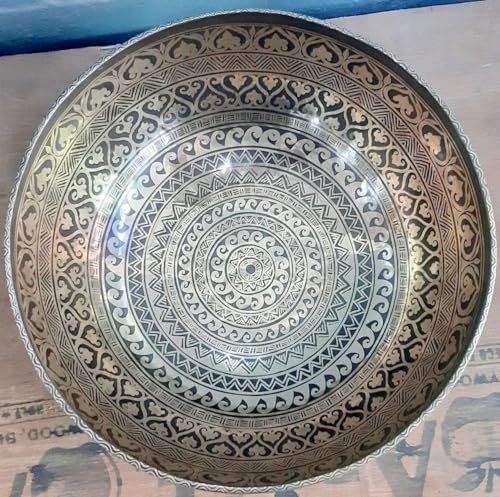 Große Klangschale, Klangtherapie, Meditationsschale, sanfter entspannender tiefer Klang, 40,6 cm