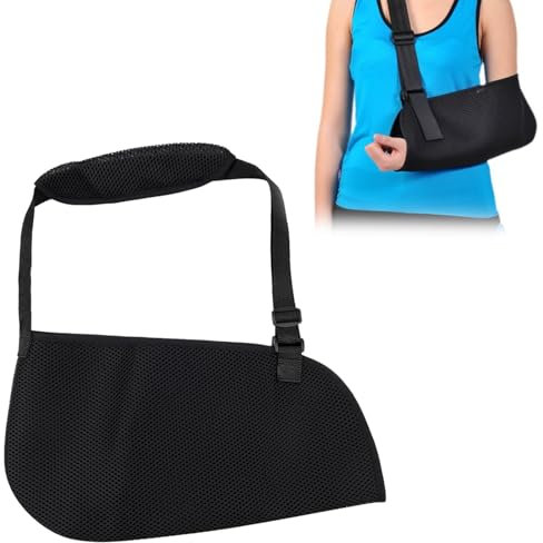 Dlicsy Arm Sling for Shoulder,Breathable Shoulder Brace Support, Adjustable Arm Sling Shoulder Support Sling Soft Support Strap Shoulder Sling for Arm Wrist Elbow Shoulder Support