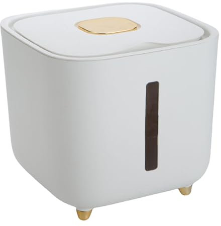 Rice Storage Container - 10kg Airtight Storage Bin Food Container With Lid | Rice Bucket Large, Rice Dispenser Rice Container Grain For Nuts, Medicinal Materials, Grains, Cereals, Flour, Dry Goods