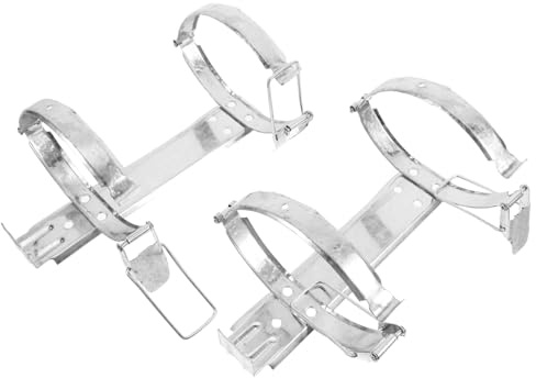 Cabilock 2stücke Feuerlöscher Wandhalterung Aus Edelstahl Für LKW-feuerlöscherhalterung Feuerlöschersockel Mit Fester Rahmenhalterung Für Home Fahrzeug Büro