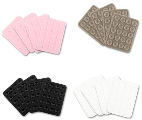 JazRvr 12 Stücke handyhülle, saugnapf handyhülle, silikon saugnapf handyhülle, Handy Accessoires, saugnapf Handy für Handyhülle