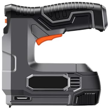 Pistola De Clavos Eléctrica Con Batería De Litio, Grapadora De Construcción, Tachuelas For Propietarios De Viviendas, Herramientas Eléctricas De Renovación De Tapicería Grapado Eficiente Preciso(4PC)