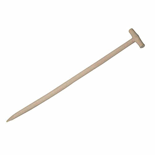 Siena Garden Stiel für Spaten, gebogen, 110cm, Eschenholz, 390915