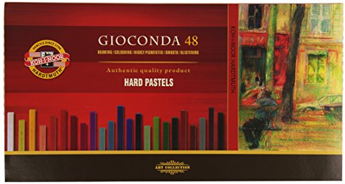KOH-I-NOOR GIOCONDA 8116 Harte Künstler-Pastellkreiden (48 Stück)