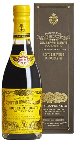 Giusti - Aceto Balsamico di Modena IGP 4 Medaglie d'oro - Champagnotta 250ml con astuccio