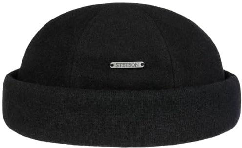 Stetson Sparr Cappellino Portuale Uomo Berretto Invernale Lana Cachemire Fodera Pile Autunno Inverno