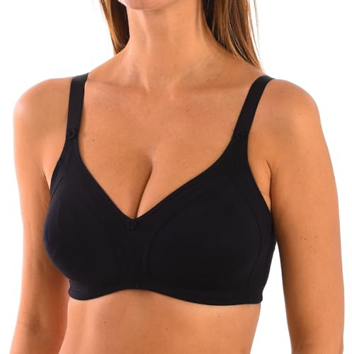 SELENE sujetador copa C de algodón Blanca c - color: NEGRO talla: 95