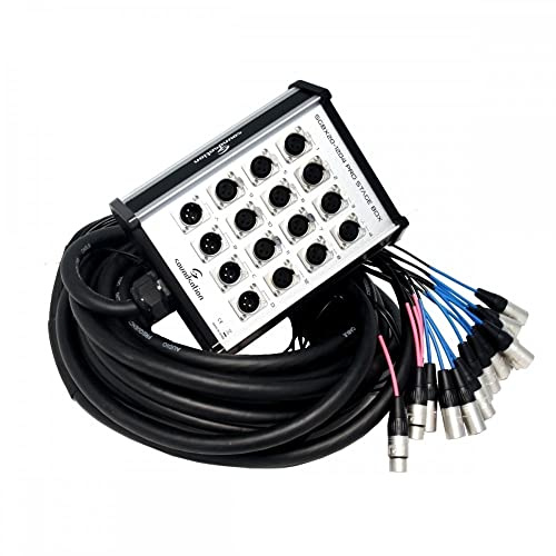 SOUNDSATION STAGE BOX 12 IN / 4 OUT - Cavo Audio Multicore Schermato da 15 mt