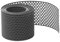 Fassadenprofile Vogelschutzgitter 5m x 180mm, Schwarz Traufgitter aus PVC, Lüftungsband für optimale Fassaden- und Dachbelüftung
