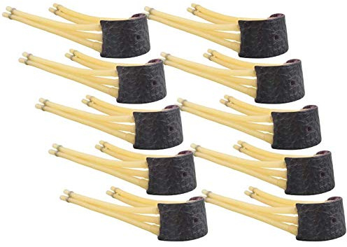 WLXW Lot de 10 Bandes Élastiques Slingshot,Cordes De Chasse De Rechange pour Lance-Pierres en Caoutchouc
