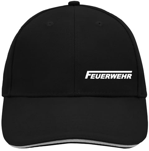 Huuraa Cappy Mütze Feuerwehr Geschenk | Baseballkappe Basecap Kappe Geschenkidee Unisex Baseball Cap