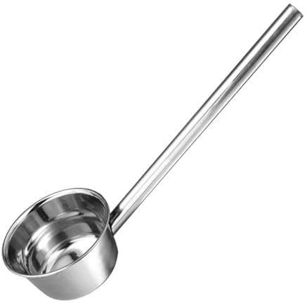 SOIMISS Cucharón de Agua de Acero Inoxidable para Jardín, Cocina y Comedores, Mango Largo sin Rebabas, Utensilios de Cocina