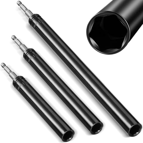 Wzxksoac Electric Nut Driver 9/16 with 1/4 Hex Shank for Long Bolts, Pipe Power, and for Overhead Fastening Use Application