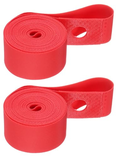 QUARKZMAN 2pcs Bande Jante Vélo 26 x 20mm Doublure Pneu Vélo Nylon Ruban Jante Roue Bicyclette Ruban Chambre À Air Protection Anti-Rayures Coussin Protection pour VTT Vélo Mountain Bike