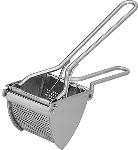 Althwuyu Pressa per Patate Manuale in Acciaio Inossidabile Rinforzato per Uso Casa Pressa per Frutta e Limone con Manico Esteso