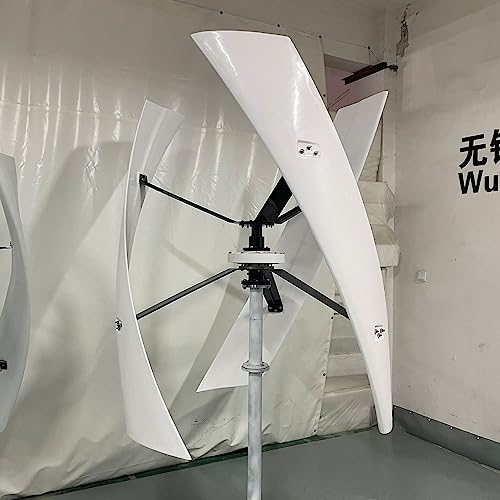 5000W Vertikale Windkraftanlage 48V 96V 220V Windturbine Weiß Windgenerator 3 Klinge Permanent Maglev generator Heimgebrauch Windräder (48V)