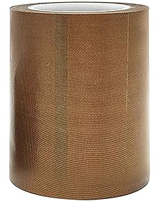 IGTOPS Nastro adesivo in Teflon, nastro adesivo ad alta temperatura, nastro teflon per tenuta filettata, nastro teflon autoadesivo, nastro PTFE per sottovuoto per macchina sottovuoto (80mm*10M, A)