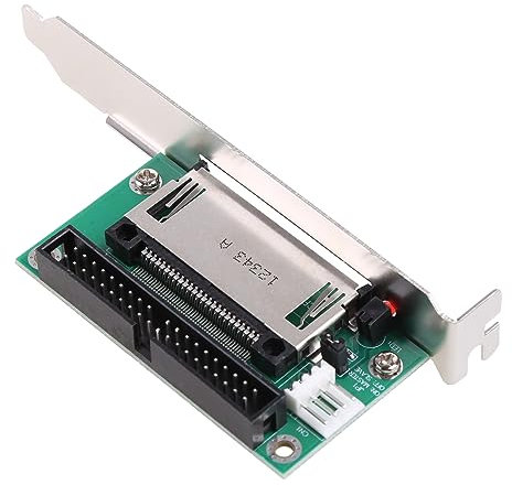 ULIJTH 40-Pin Compact Card 39Pin To 3.5'' IDE Converter Adapter PCI Bracket Back Panel