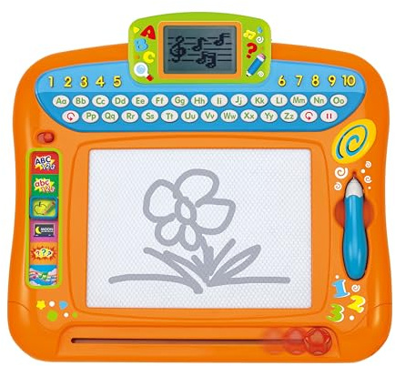winfun Write 'n Draw Learning Board – Interactive Educational Toy for Toddlers, LCD Screen, 6 Learning Modes, Numbers, Letters, Music & More, Ideal for Ages 24 Months+