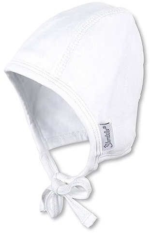 Sterntaler Häubchen für Mädchen mit Bindeband