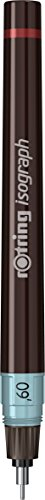 rotring 1903493 Blue 1Pc(S) Calligraphy Pen - Calligraphy Pens (blau, braun, rund, 0,6 mm, 1 Stück(S))