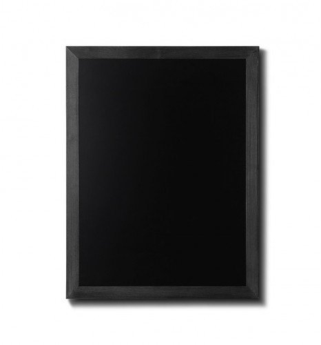 net-xpress Gastrotafel Holz schwarz, 60x80, Tafel für Gastro Gastronomie Restaurant Bistro Cafe, Holz flach