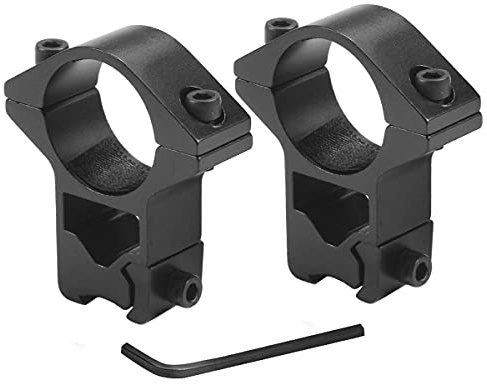 YONCONO Paire de Montage pour Lunettes de visée/Diamètre : ø 25,4mm/ pour Rails de prismes 11mm / en Aluminium très Dure