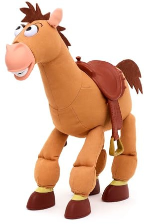 Disney Store Official Bullseye Talking Action Figure from Toy Story, Features Sounds and Phrases from The Movies, Interacts with Other Figures and Toys