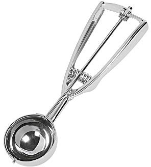 APS 71005 Eisportionierer, Ø 6 cm, Länge 22,5 cm, Edelstahl, hochglanzpoliert