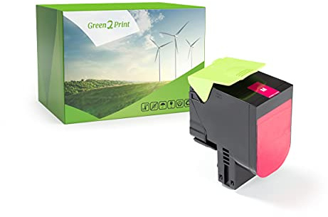 Green2Print Toner Magenta 3500 Seiten ersetzt Lexmark C242XM0 passend für Lexmark MC2425adw, MC2535adwe, MC2640adwe, C2425DW, C2535DW