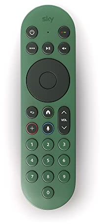 Sky Glass and Sky Stream TV Remote - Racing Green