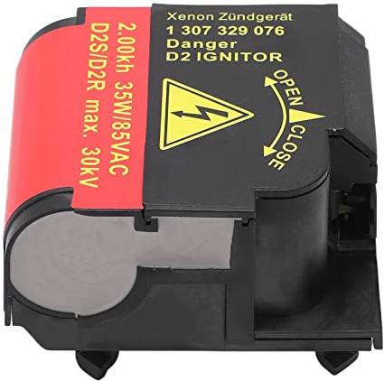 Aramox D2S Bombilla de Encendido, Módulo de Encendido de Faros de Xenón para Automóvil C2S15080 Reemplazo para 5 Series E60 525i M54 2004‑2005(Rojo)