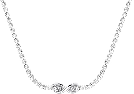 s.Oliver Damen-Kette 925er Silber 146 Zirkonia One Size 88756851