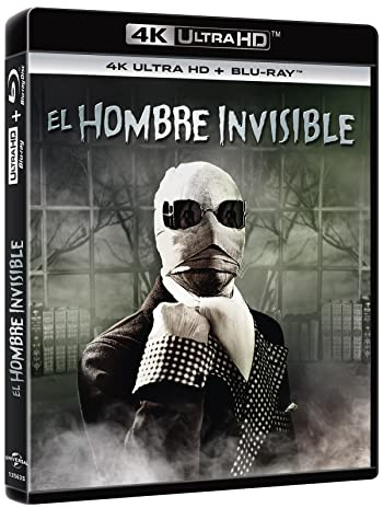 El hombre invisible (4K UHD + Blu-ray) [Blu-ray]