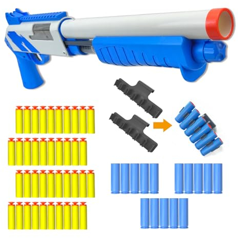 AGM MASTECH Katapult-Spielzeuggewehr mit Hebelwirkung Schrotflinte Spielzeug Soft-Bullet-Schaumdart-Blaster. Schießspiel Bildungs-Spielzeugmodell für Kinder Jungen Mädchen Geschenk für Erwachsene.