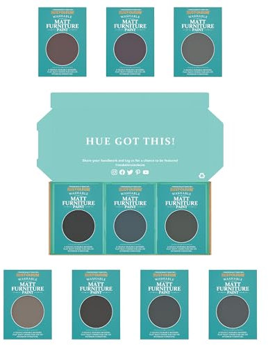 Rust-Oleum Furniture Paint in Matt Finish – Moody Darks Tester Box
